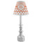 Chevron Small Chandelier Lamp - LIFESTYLE (on candle stick)
