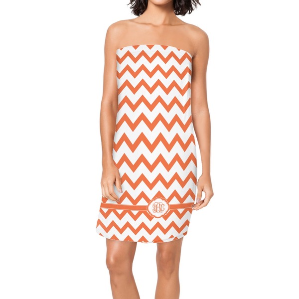 Custom Chevron Spa / Bath Wrap (Personalized)