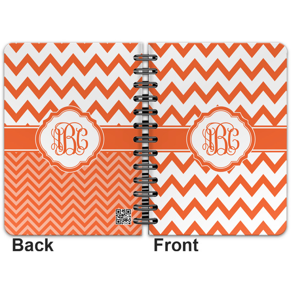 Chevron Spiral Journal 5 x 7 - Apvl