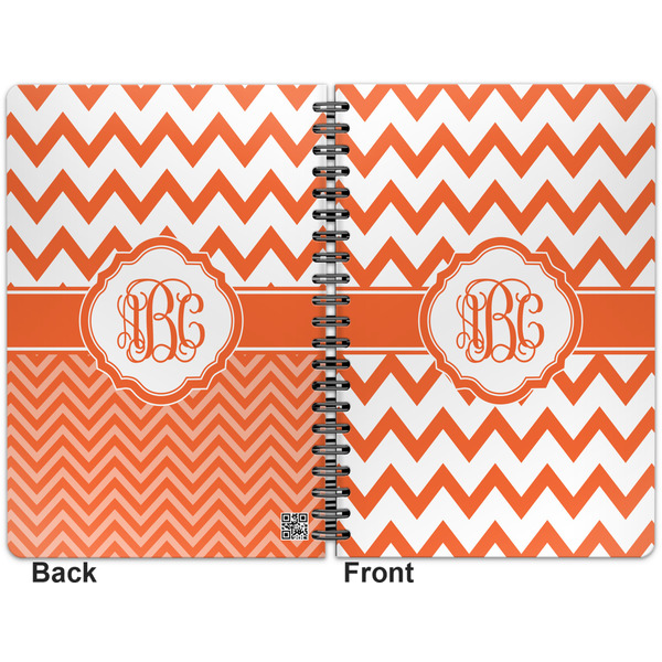 Chevron Spiral Journal 7 x 10 - Apvl