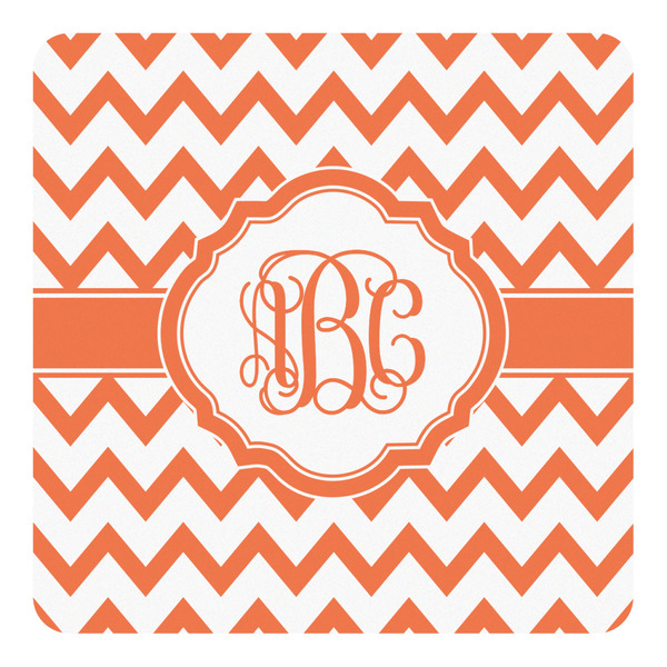 Custom Chevron Square Decal - Large (Personalized)