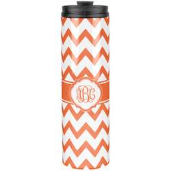 Chevron Stainless Steel Skinny Tumbler - 20 oz (Personalized)