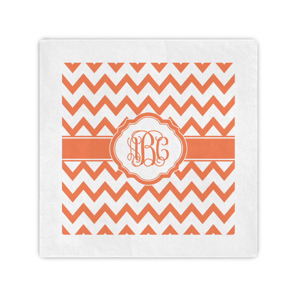 Custom Chevron Cocktail Napkins (Personalized)