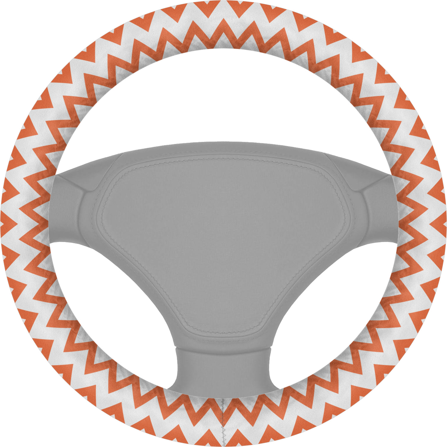 Chevron Steering Wheel Cover (Personalized) YouCustomizeIt