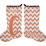 Chevron Holiday Stocking - Double-Sided - Neoprene (Personalized)