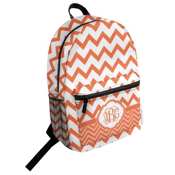 Custom Chevron Student Backpack (Personalized)
