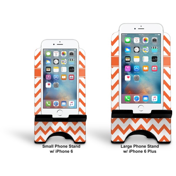 Chevron Stylized Phone Stand - Comparison