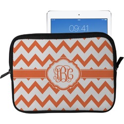 Chevron Tablet Case / Sleeve - Large (Personalized)