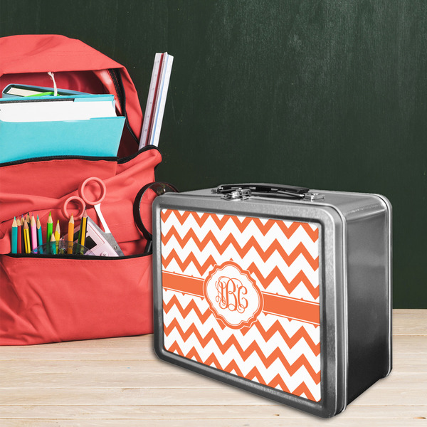Chevron Tin Lunchbox - LIFESTYLE