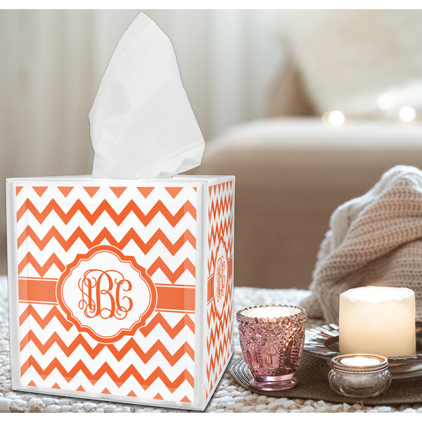 Chevron Tissue Box - LIFESTYLE