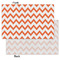 Chevron Tissue Paper - Lightweight - Small - Front & Back