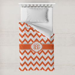 Chevron Toddler Duvet Cover w/ Monogram