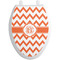 Chevron Toilet Seat Decal - Elongated (Personalized)