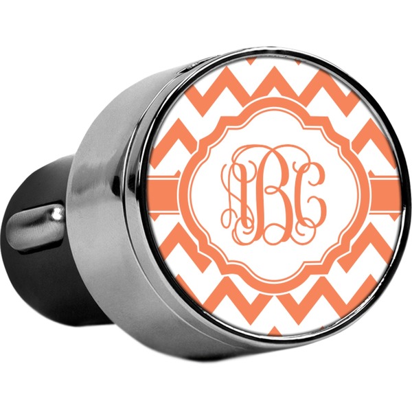 Custom Chevron USB Car Charger (Personalized)