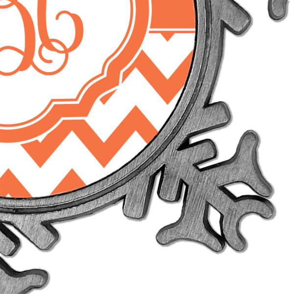 Chevron Vintage Snowflake - Detail