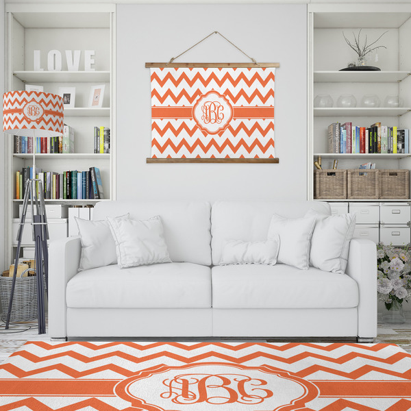 Chevron Wall Hanging Tapestry - IN CONTEXT