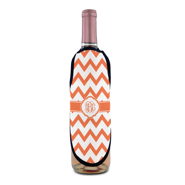 Chevron Wine Bottle Apron - IN CONTEXT
