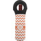 Chevron Wine Tote Bag (Personalized)
