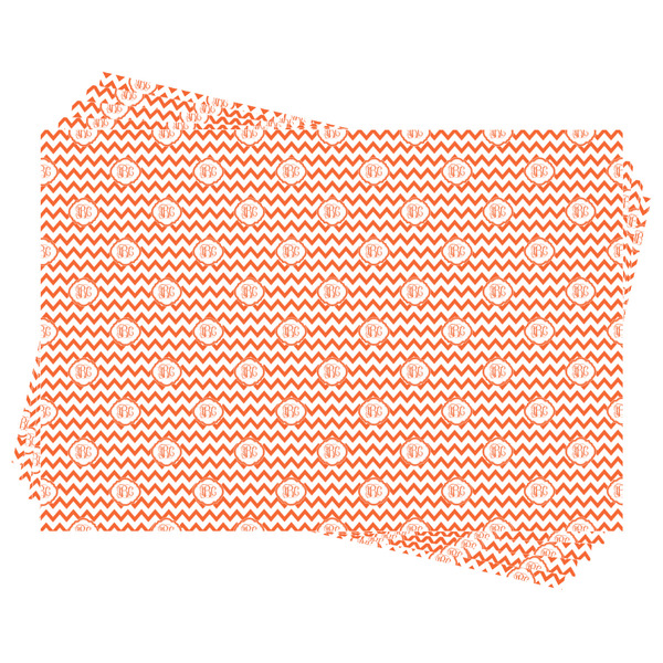 Chevron Wrapping Paper - Front & Back - Sheets Approval