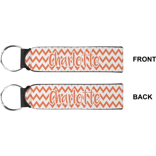 Chevron Wristlet (Front + Back)