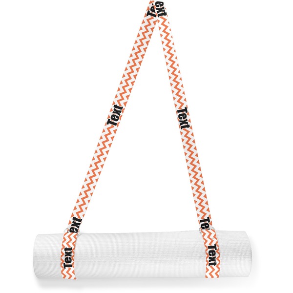 Custom Chevron Yoga Mat Strap (Personalized)