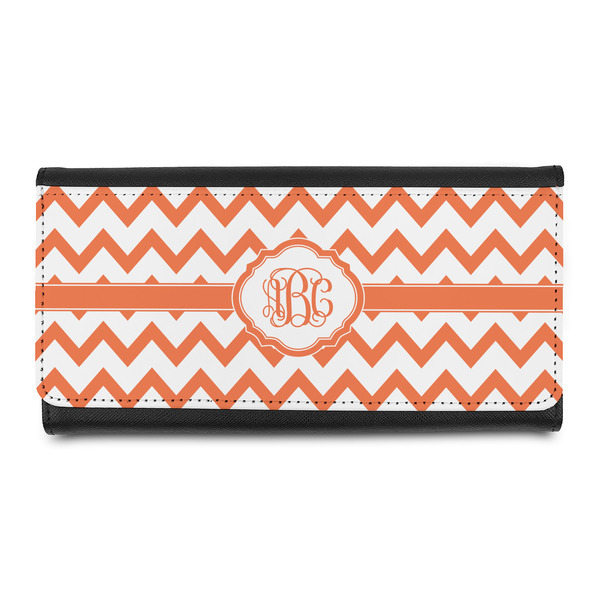 Custom Chevron Leatherette Ladies Wallet (Personalized)