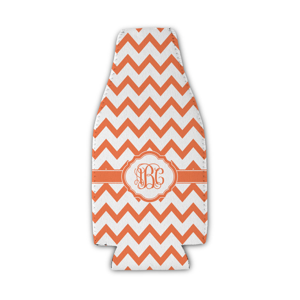 Custom Chevron Zipper Bottle Cooler (Personalized)