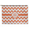 Chevron Zipper Pouch (Personalized)