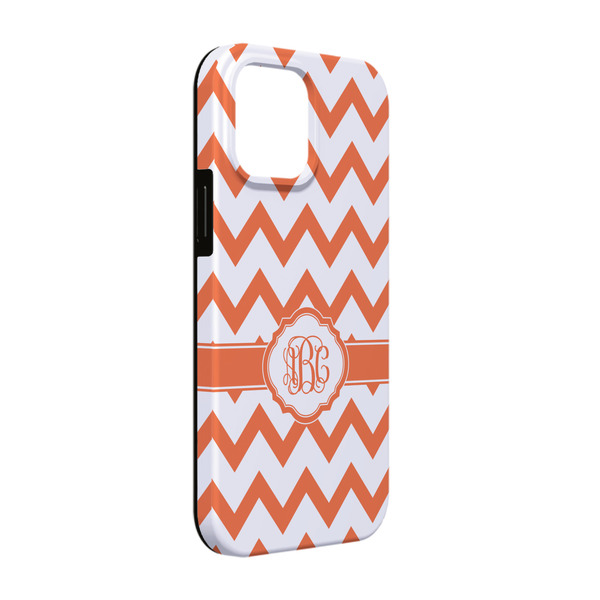 Custom Chevron iPhone Case - Rubber Lined - iPhone 13 Pro (Personalized)