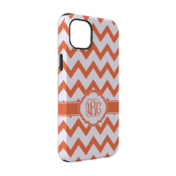 Chevron iPhone Case - Rubber Lined - iPhone 14 Pro (Personalized)