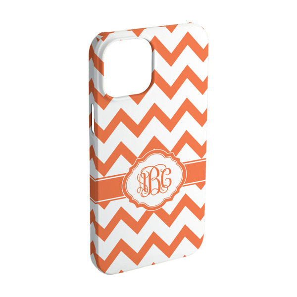 Custom Chevron iPhone Case - Plastic - iPhone 15 (Personalized)