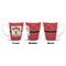 Red Western 12 Oz Latte Mug - Approval