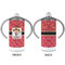 Red Western 12 oz Stainless Steel Sippy Cups - APPROVAL