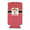Red Western Can Cooler (tall 12 oz) (Personalized)