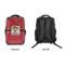 Red Western 15" Backpack - APPROVAL