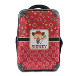 Red Western 15" Hard Shell Backpack (Personalized)