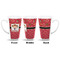 Red Western 16 Oz Latte Mug - Approval