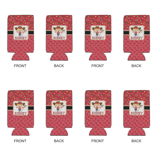 Red Western 16oz Can Sleeve - Set of 4 - APPROVAL