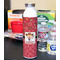 Red Western 20oz Water Bottles - Full Print - In Context