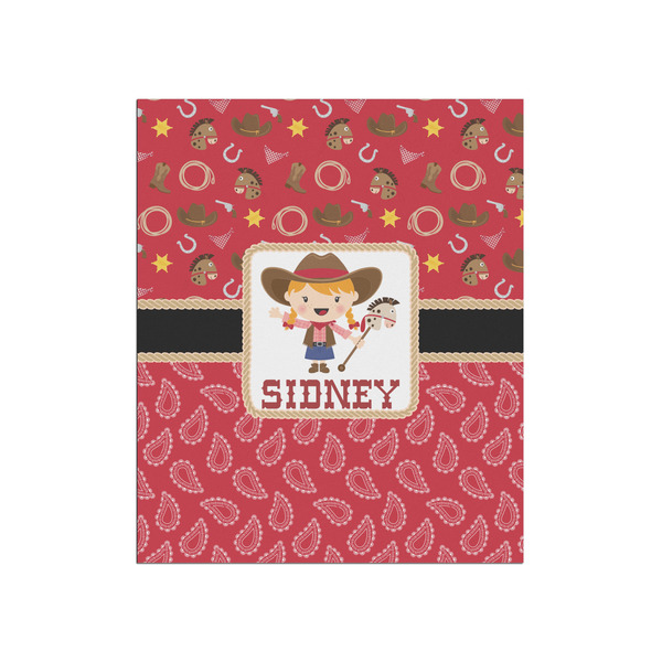 Custom Red Western Poster - Matte - 20x24 (Personalized)