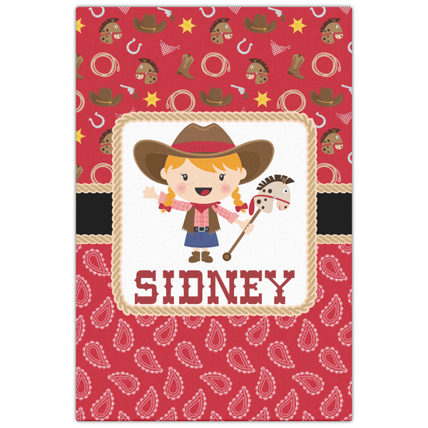 Red Western 20x30 - Canvas Print - Front View