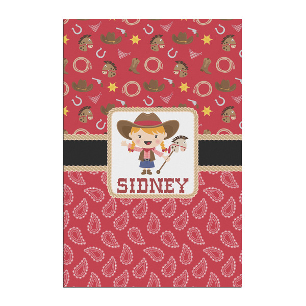 Custom Red Western Posters - Matte - 20x30 (Personalized)