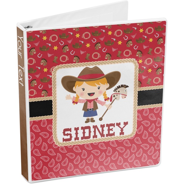 Red Western 3-Ring Binder 3/4 - Main