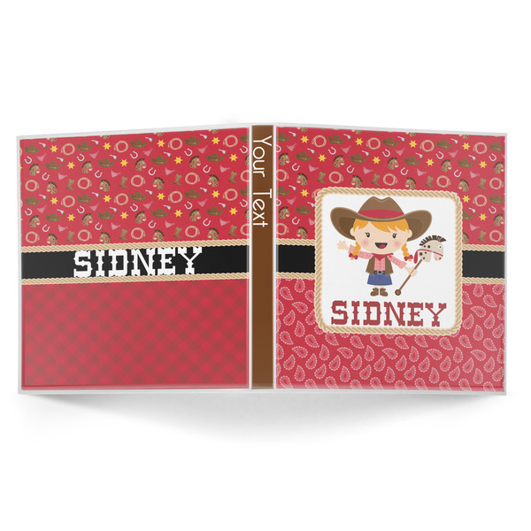 Red Western 3-Ring Binder Approval- 1in