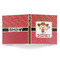 Red Western 3-Ring Binder Approval- 1in