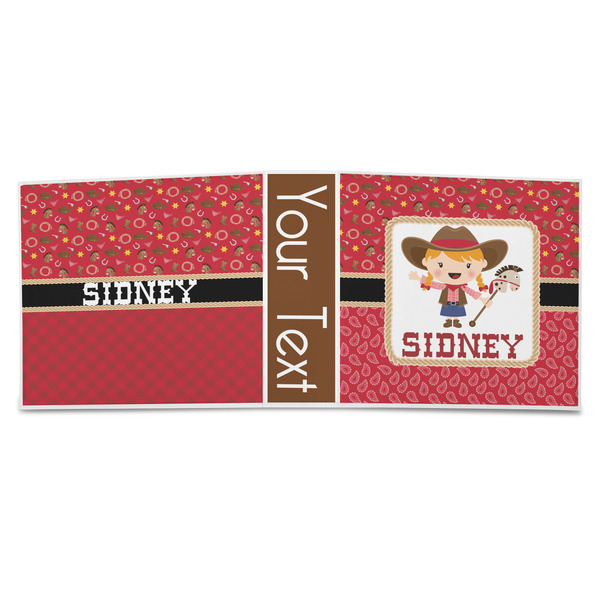 Red Western 3-Ring Binder Approval- 3in