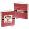Red Western 3-Ring Binder Front and Back