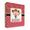 Red Western 3 Ring Binder - Full Wrap - 2" (Personalized)