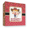 Red Western 3 Ring Binders - Full Wrap - 3" - FRONT