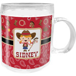 Red Western Acrylic Kids Mug (Personalized)